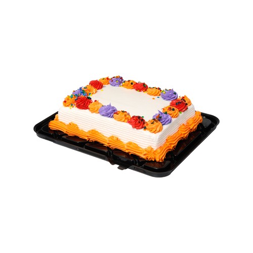 Cake 1/8 Slab Pound White Single Layer Celebration 910 g