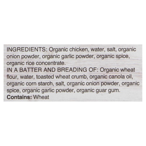 Yorkshire Valley Farms Organic Frozen Chicken Bites 454 g