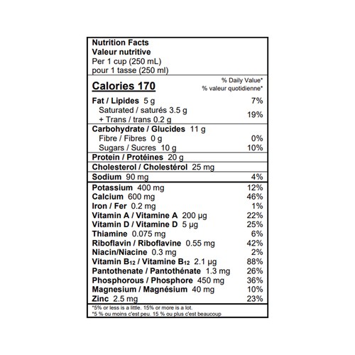 Lactantia UltraPur 2% Milk Ultra-Filtered 20 g Protein 1.5 L