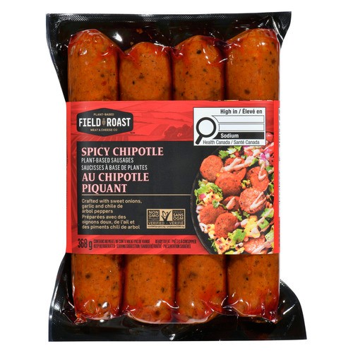 Field Roast Plant-Based Sausages Spicy Mexican Chipotle 368 g