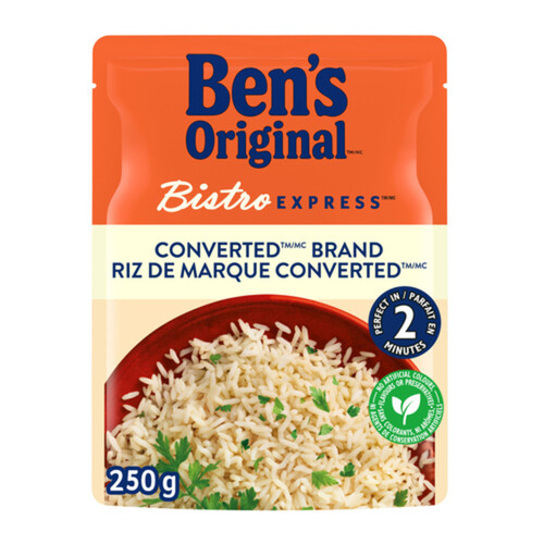 Ben's Original Bistro Express White Rice Converted Long Grain 250 g