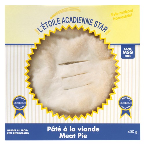 Etoile Acadienne Meat Pie Frozen 400 g