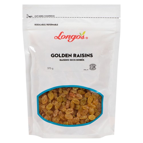Longo's Golden Raisins 375 g