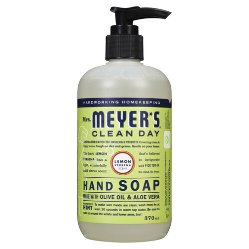 Mrs. Meyer's Clean Day Hand Soap Lemon Verbena 370 ml