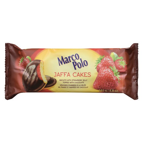 Marco Polo Jaffa Cookies Strawberry 135 g