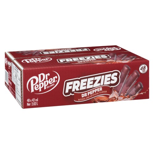 Dr Pepper Freeze Pops 48 x 42 ml