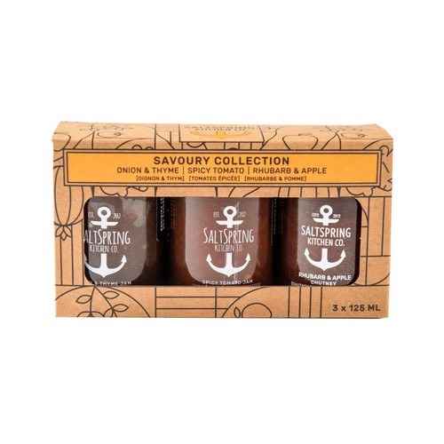 Salt Spring Kitchen Ltd Savoury Collection 3 x 125 ml