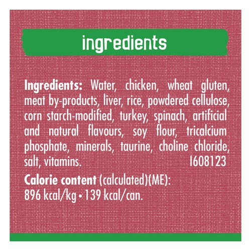 Friskies Wet Cat Food Indoor Chunky Chicken & Turkey Casserole 156 g