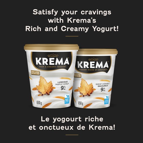 Olympic Krema 9% Yogurt Maple Syrup 650 g
