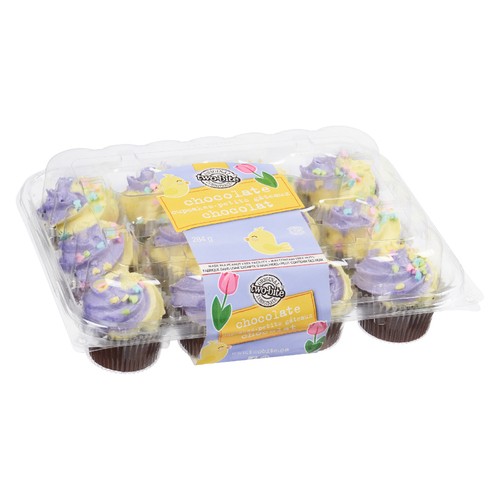 Two-Bite Cupcakes Chocolate Spring 284 g (frozen)