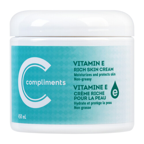 Compliments Moisturizer Vitamin E Rich Skin Cream 450 ml