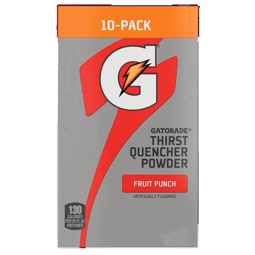 Gatorade Powder Sticks Fruit Punch 10 x 3.5 g