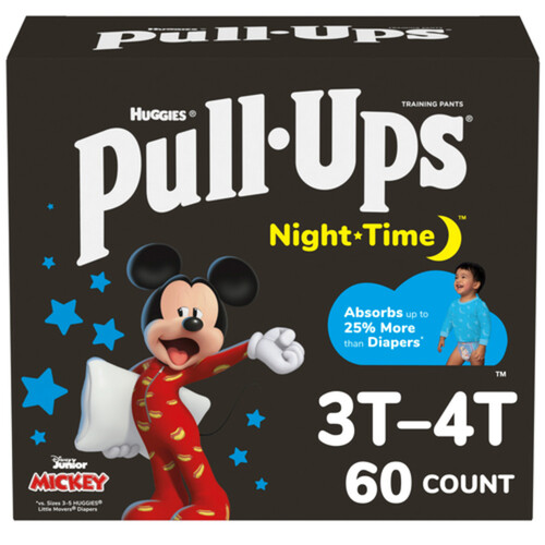 DISNEY TOY STORY Huggies Pull-Ups Nighttime Training Pants - Boys - 3T-4T;  18 ct $22.00 - PicClick