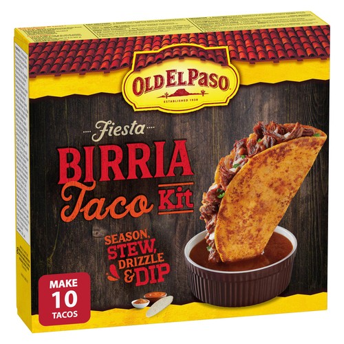 Old El Paso Taco Kit Fiesta Birria 343 g