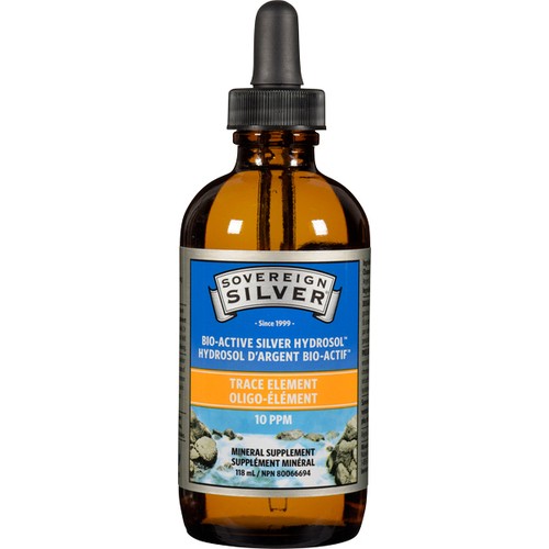 Sovereign Silver Mineral Supplement For Immune Support 118 ml