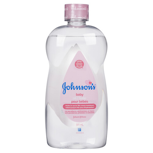 Johnson & Johnson Regular Scent Baby Oil 591 ml