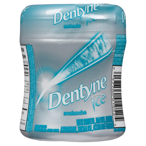 Dentyne Ice Sugar Free Gum Avalanche 60 Pieces