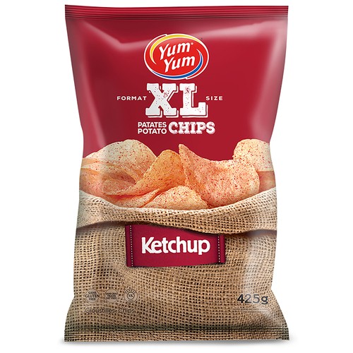Yum Yum Potato Chips Ketchup 425 g - Voilà Online Groceries & Offers