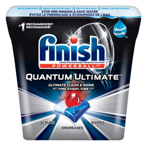 Finish Powerball Dish Cleaning Detergent Quantum Ultimate 56 Tabs