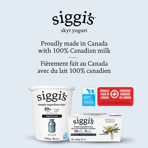 Siggi's Skyr Yogurt 3.25% Vanilla Cinnamon 650 g