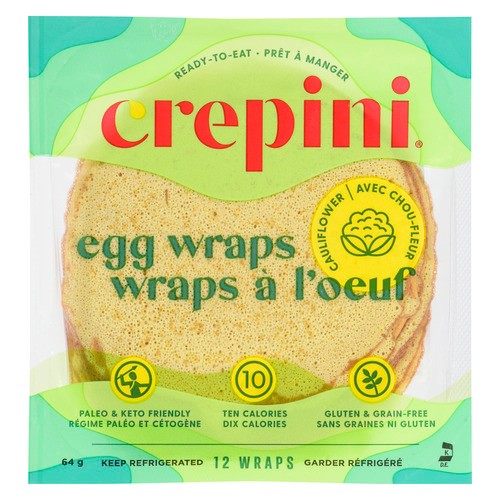 Crepini Cauliflower Egg Wraps 64 g