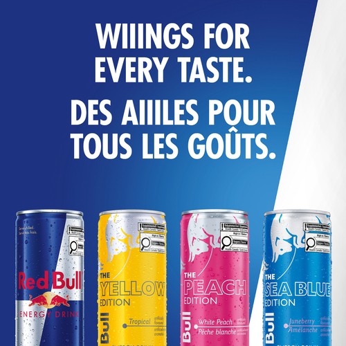 Red Bull Energy Drink Variety Pack 8 x 250 ml (cans)
