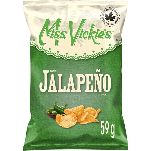 Miss Vickie's Kettle Cooked Chips Jalapeño 59 g