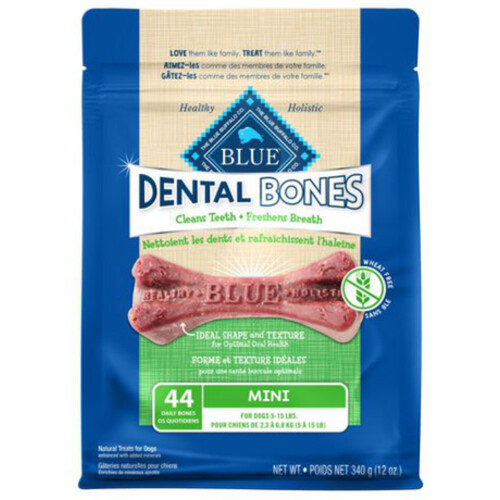 Blue Buffalo Dental Bones Mini 340 g