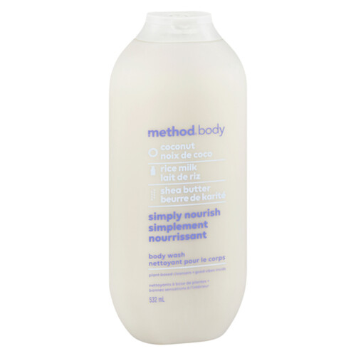 Method Body Wash Experiential Simply Nourish Coconut 532 ml