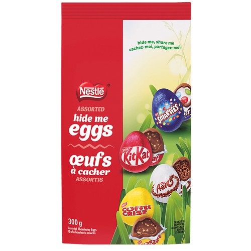 Nestle Chocolate Hide Me Eggs Assorted 300 g