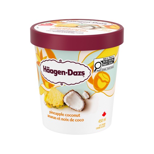 Haagen-Dazs Ice Cream Pineapple Coconut 450 ml