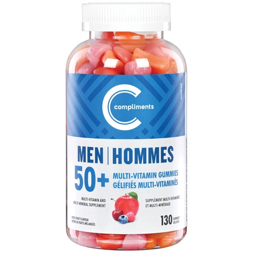 Compliments Multivitamin Gummies Men 50+ Vitamins