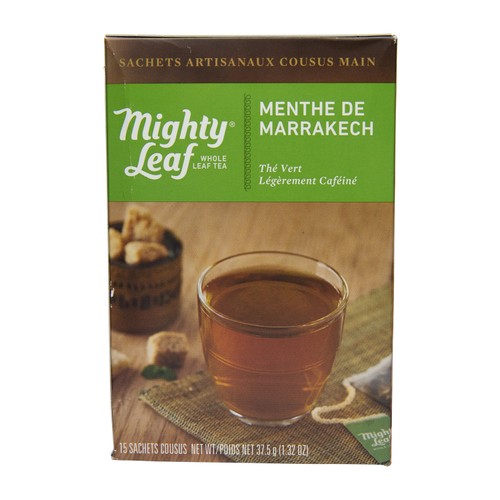 Mighty Green Tea Leaf Marrakesh Mint 15 Tea Bags