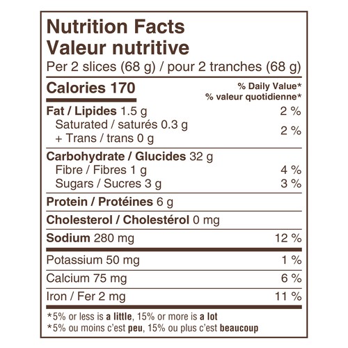 Dempster's Sandwich Bread White 675 g
