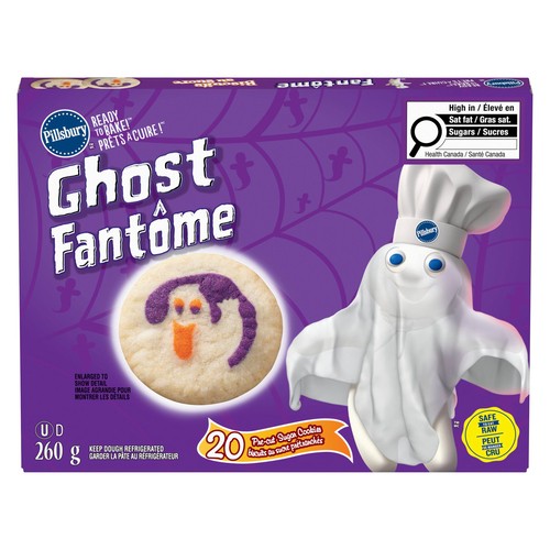 Pillsbury Ready To Bake! Sugar Cookies Ghost 260 g
