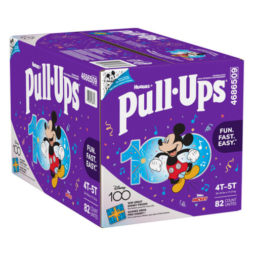 Huggies Pull-Ups Learning Designs Training Pants 4T-5T Boys 82
