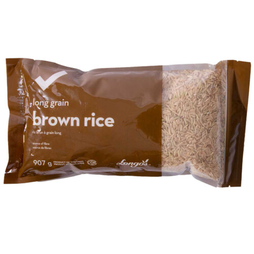 Longo's Long Grain Brown Rice 907 g