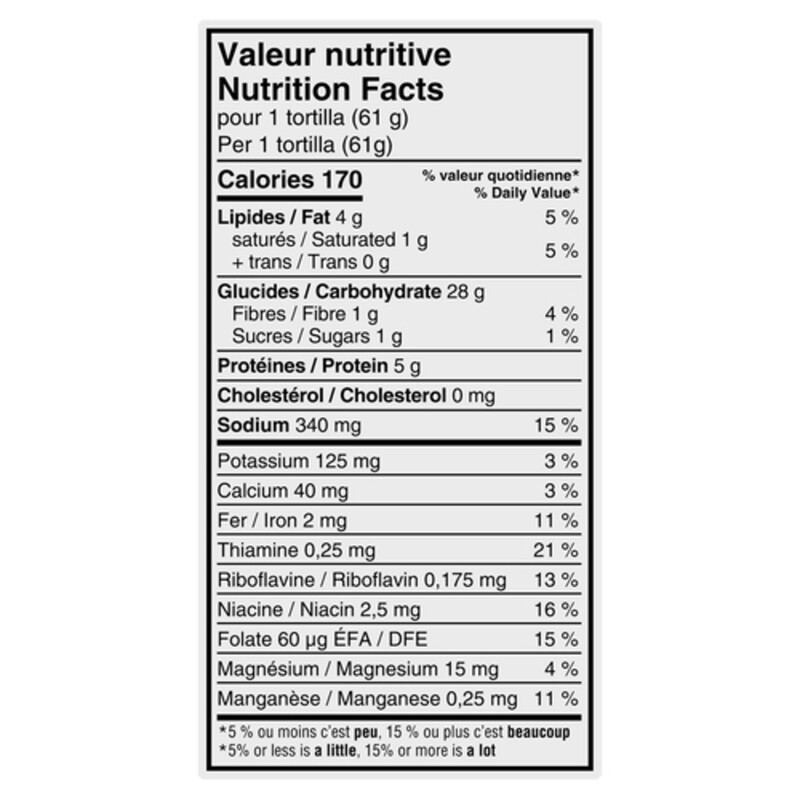 POM Tortillas Orignal 10 EA Voilà Online Groceries & Offers