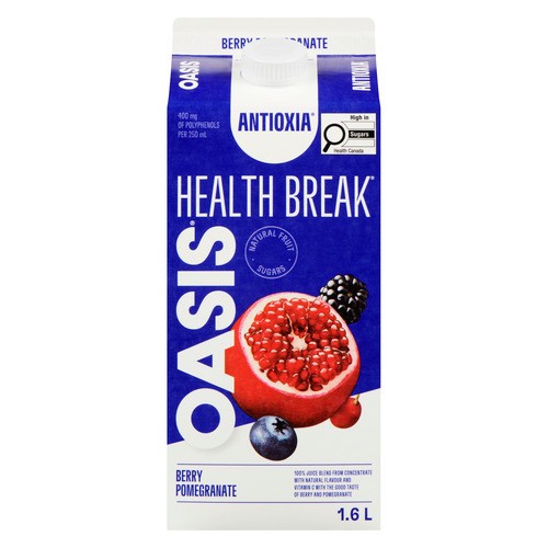 Oasis Health Break Juice Antioxia Berry Pomegranate 1.6 L