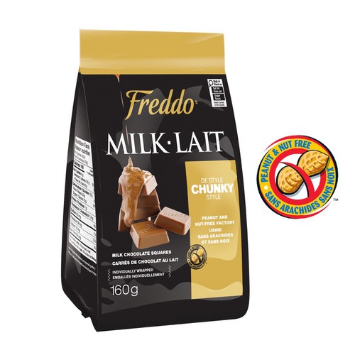 Freddo Gluten-Free Milk Chocolate Squares 160 g