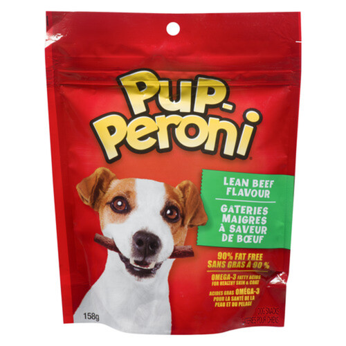 Pup-Peroni Dog Snacks Lean Beef Flavour 158 g