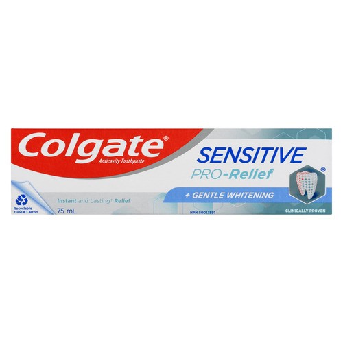 Colgate Pro-Relief Toothpaste White Sensitive 75 ml
