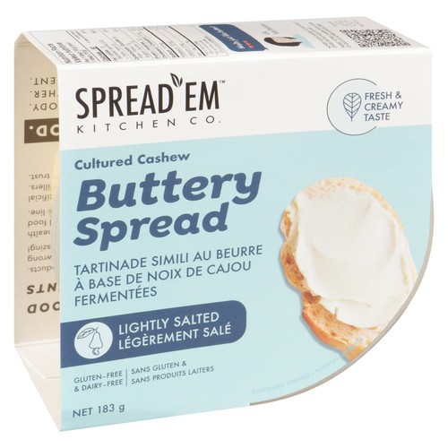 Spread'Em Kitchen Gluten Free Cashew Buttery Spread 227 g