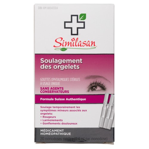 Similasanusa Monodose Stye Eye Relief 20 x 0.4 ml