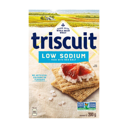 Christie Triscuit Crackers Low Sodium With Sea Salt 200 g