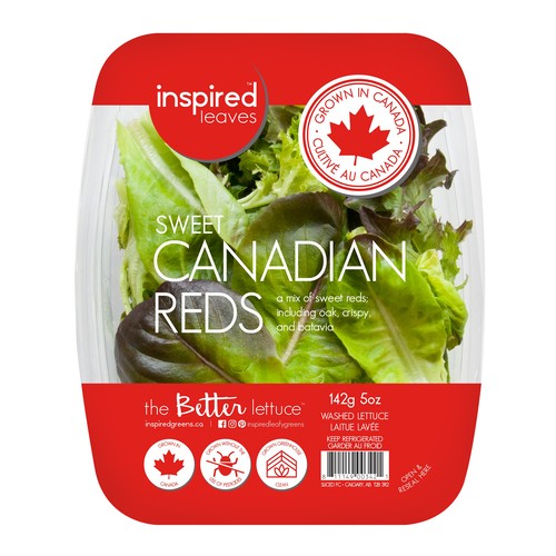 Inspired Leaves Salad Sweet Canadian Reds 142 g