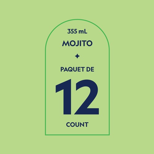 Atypique Non-Alcoholic Mocktail Mojito 355 ml (can)