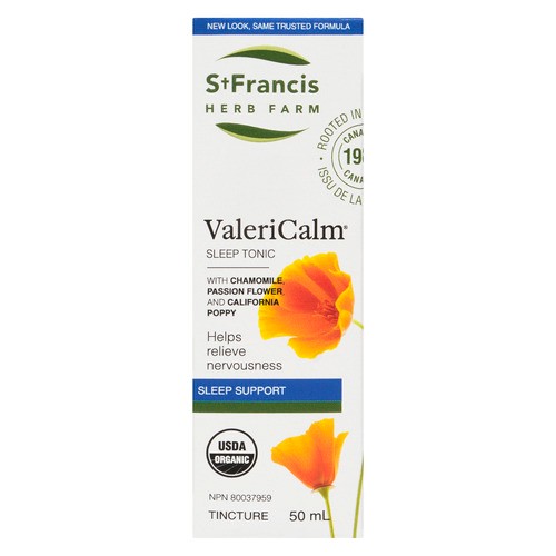 St. Francis Herb Farm Tincture Sleep Support ValeriCalm 50 ml