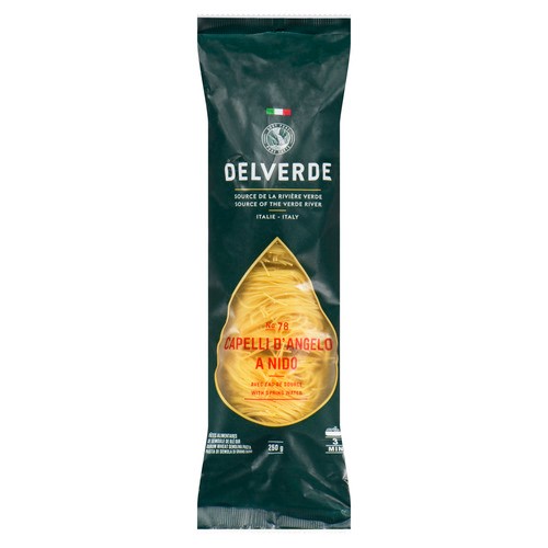 Delverde Pasta Nest Capelli D'Angelo 250 g
