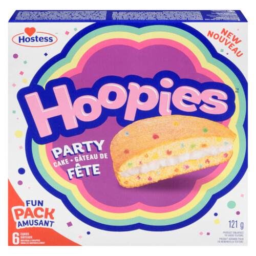 Hostess Party Cake Hoopies 121 g